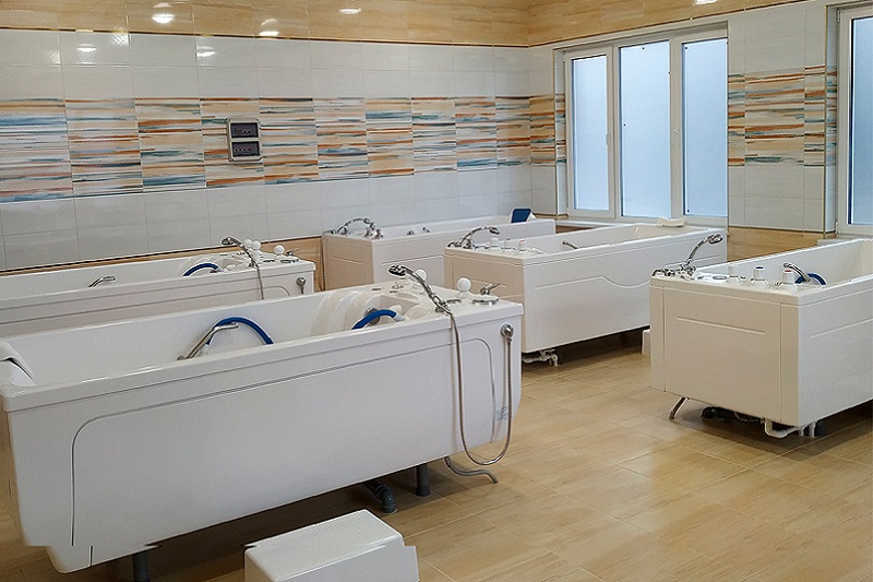 Ванны для процедур в пансионате Солнечный