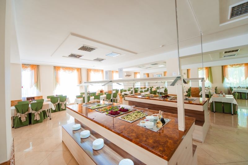 Шведский стол, Пансионат Солнечный