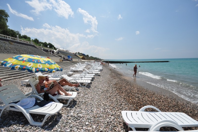 Пляжный отдых с детьми в Солнечный в Николаевка