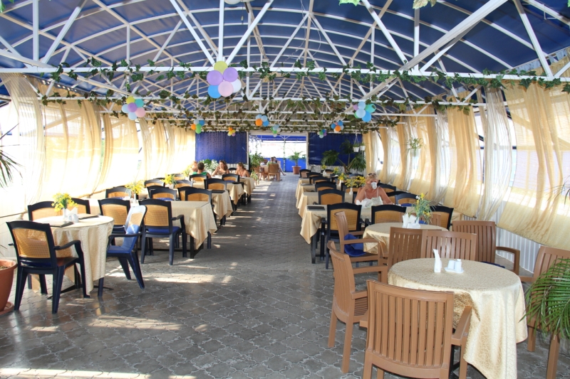 Кафе-бар пансионата с питанием Солнечный